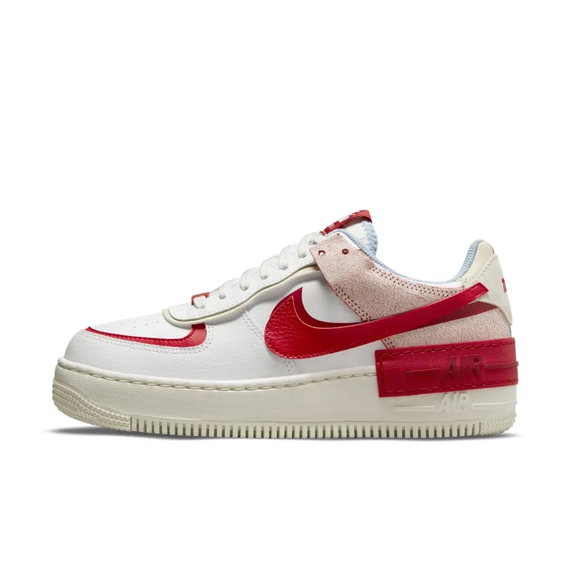 Nike Air Force 1 Shadow ‘Summit White University Red’ (2021) (CI0919-108)