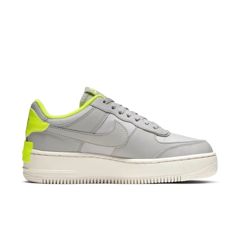 Nike WMNS Air Force 1 Shadow Grey Volt (2019) (CQ3317-002)