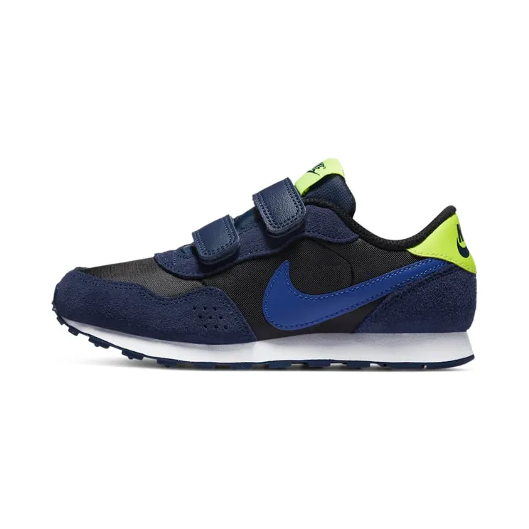 Nike MD Valiant “Black / Midnight Navy / Volt / Astronomy Blue” (CN8559-010)