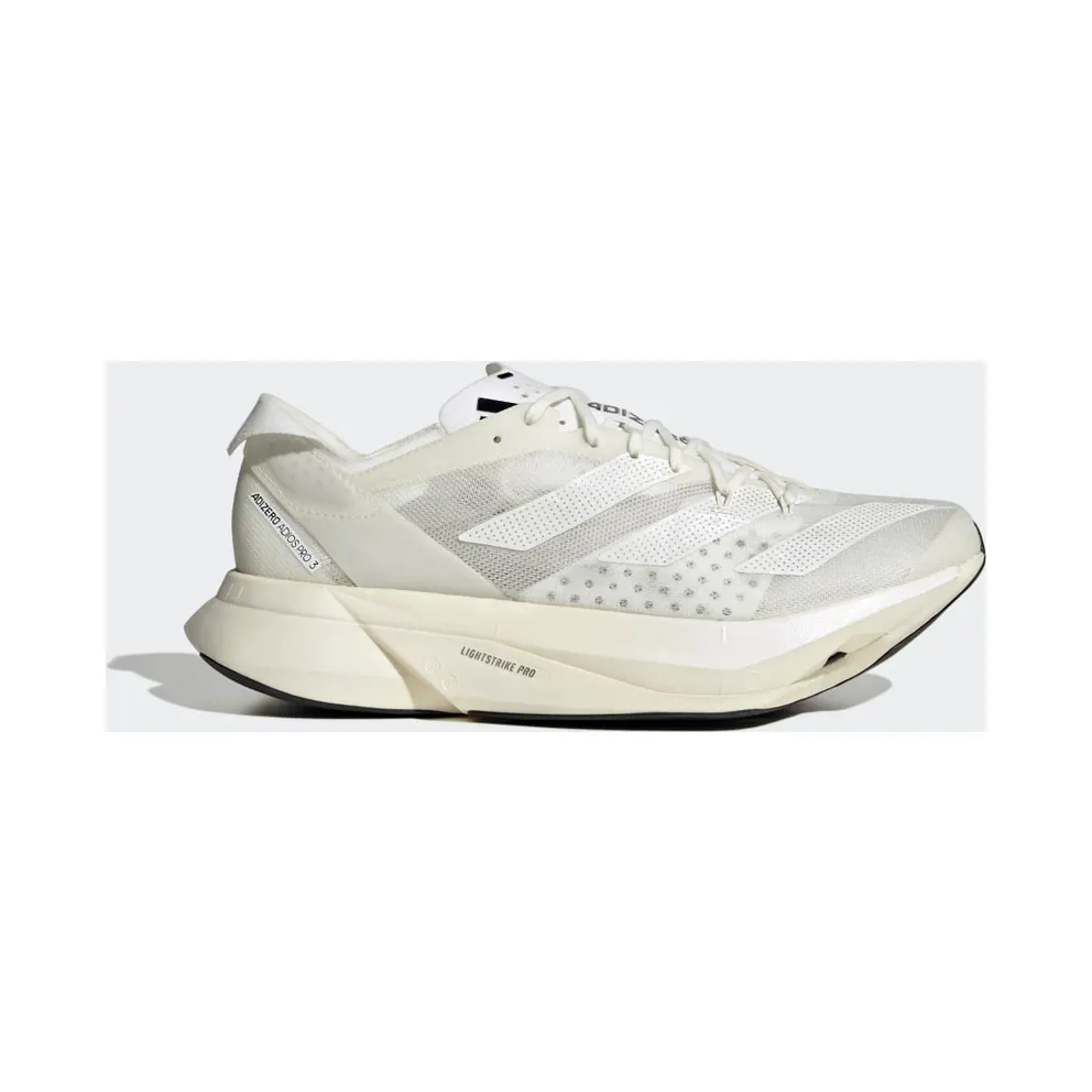 adidas Adizero Adios Pro 3.0 Laufschuh Non Dyed / Cloud White / Core Black (HQ2134)