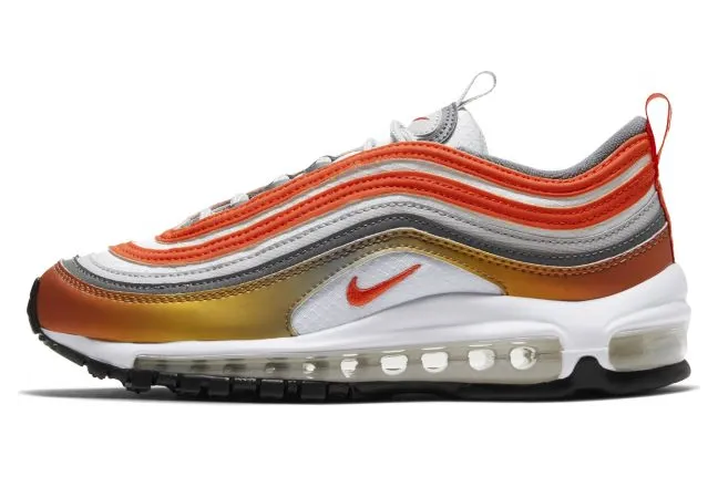 Nike Air Max 97 SE GS ‘Metallic Bronze’ Metallic Red Bronze/Team Orange (CT9637-900)