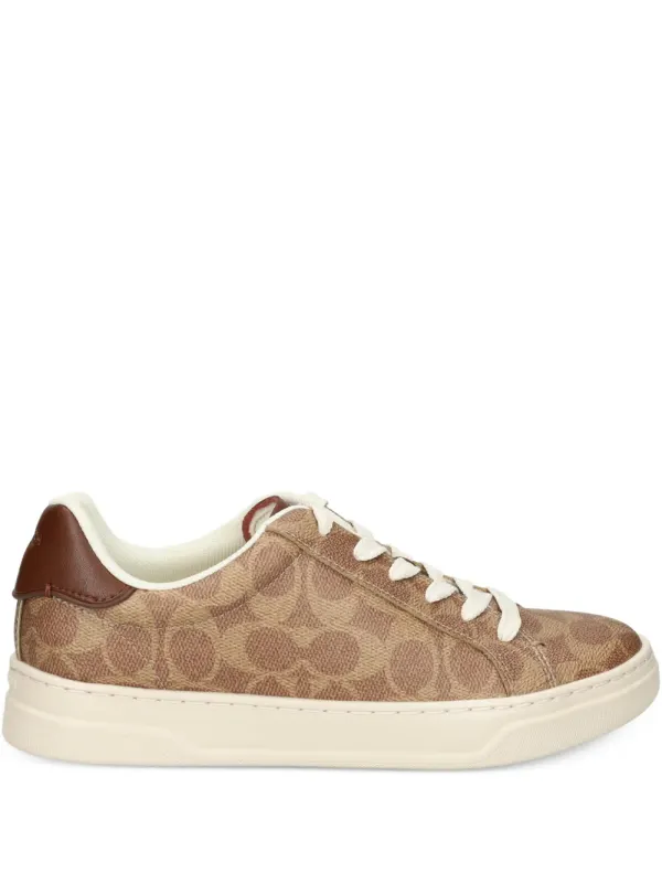 Coach High Line mit Logo-Print – Nude (CCN67)