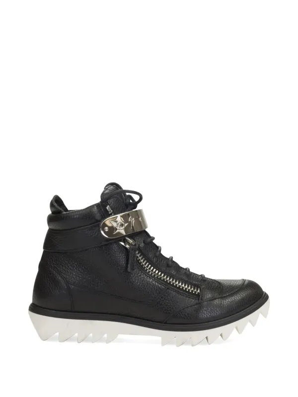 Giuseppe Zanotti Blitz Lindos Vague – Black (AL1S14C5)