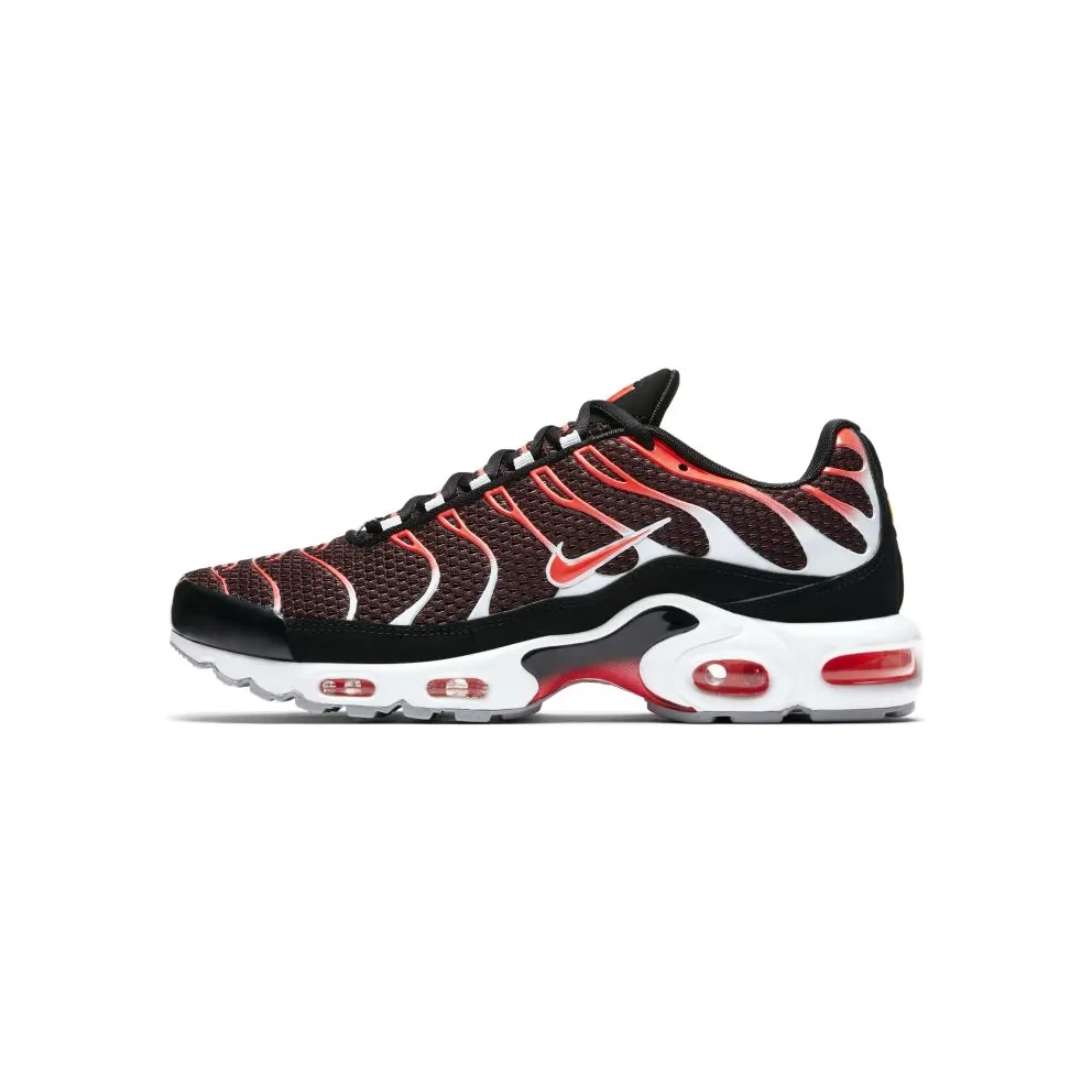 Nike Air Max Plus Hot Lava Black/Bright Crimson-Wolf Grey-White (852630-034)
