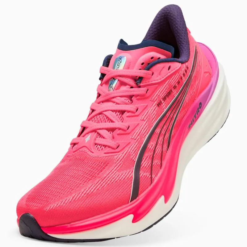 Puma Deviate NITRO 4 PUMA X HYROX White/ Electric Orchid/ Pink (31290601)