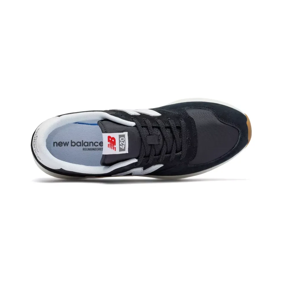 New Balance 420 Re-Engineered Black White Black/White (MRL420SD)