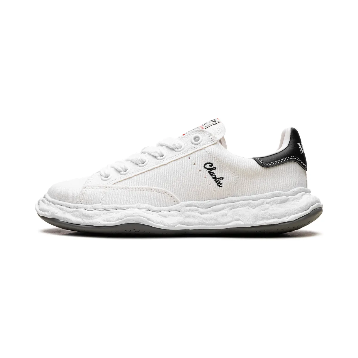 Maison Mihara Yasuhiro Charles Original Sole Low Canvas “White” (A12FW703-WHT)
