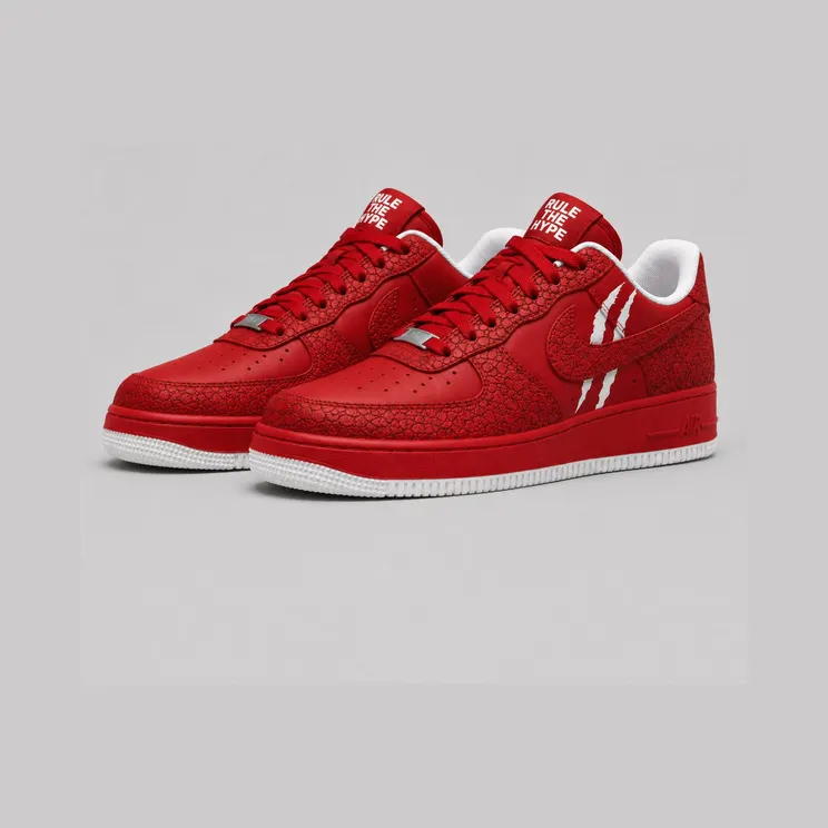 Nike &times; Solezilla Air Force 1 ’07 “Solezilla”: de collab die (nog) niet bestaat