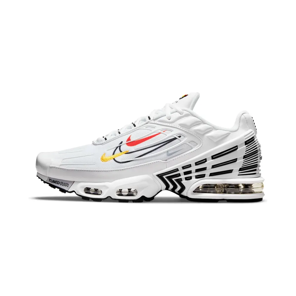 Nike TN Air Max Plus 3 Multi Swoosh White (2021) (DN6993-100)