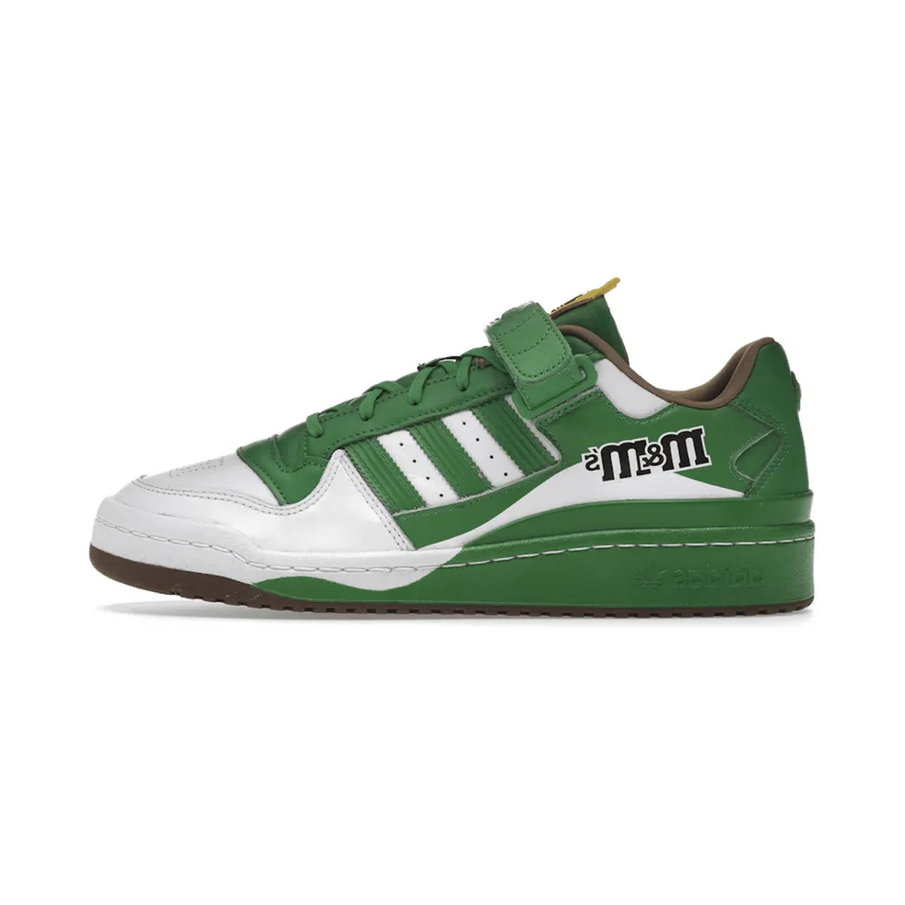 adidas M&M’S Brand Forum Low 84 Green / Cloud White / Eqt Yellow (GY6314)