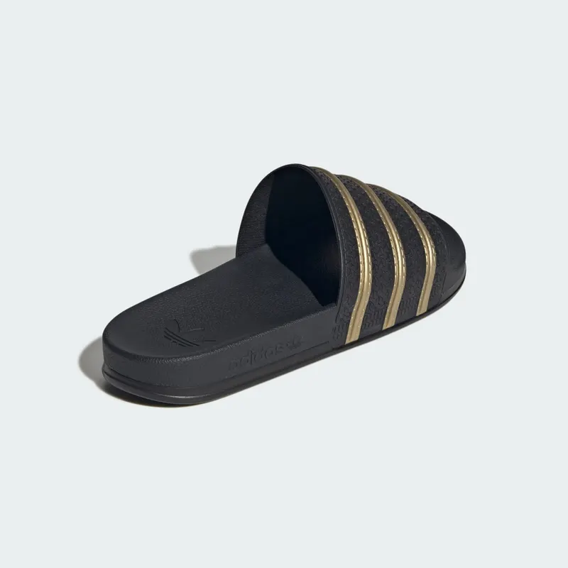 Adidas ADILETTE OG CF Slides Core Black / Gold Metallic / Gold Metallic (KK4872)