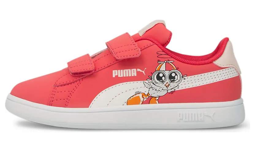 Puma Smash v2 Lil V Roze/Wit (380904-03)