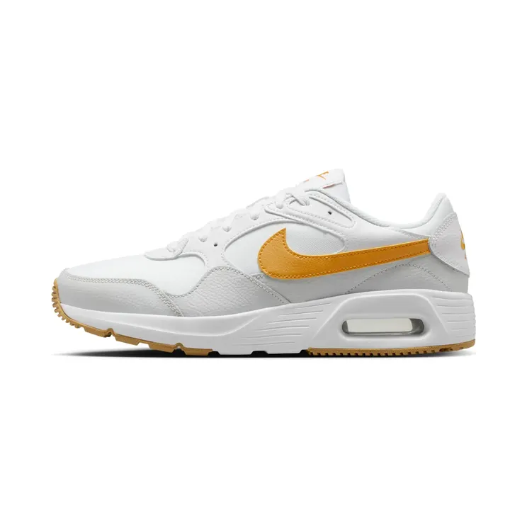Nike Air Max SC “White / Photon Dust / Gum Light Brown / Gold Leaf” (CW4555-123)