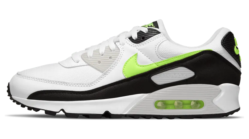 Nike Air Max 90 White Hot Lime (CZ1846-100)