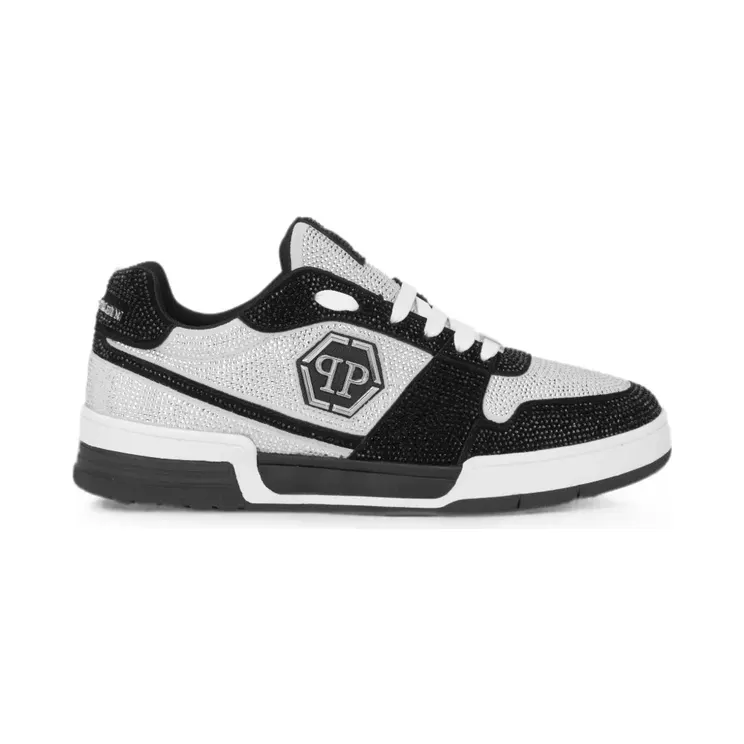 Philipp Plein Low-top P-Force 78 Strass “Black” (UAFSUSC1089PLE010N)