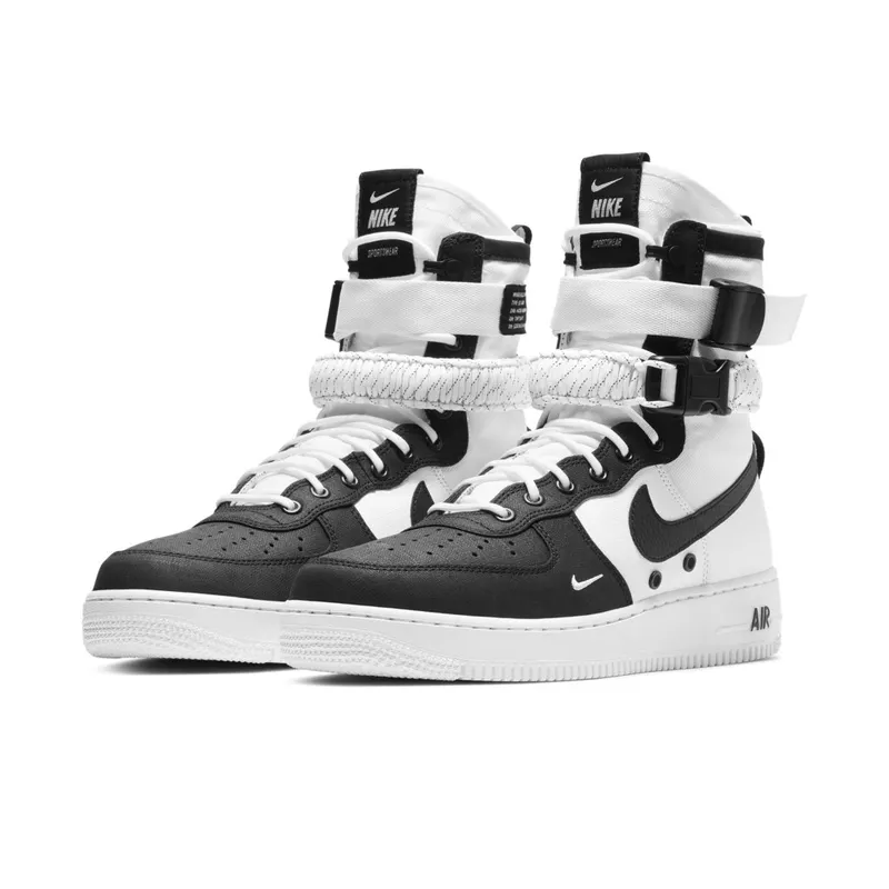 Nike SF Air Force 1 High Panda White/White-Black (864024-100)