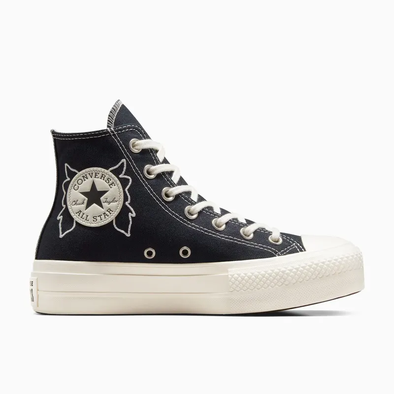 Converse Chuck Taylor All Star Lift Platform Enchanted Garden Black/Black/egret (A07110C)
