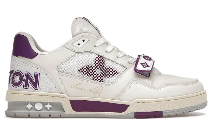 Louis Vuitton Trainer Violet Mesh (1A98W4) (2)