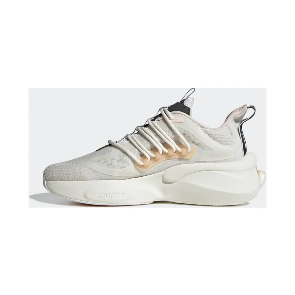 Adidas Alphaboost V1 Sustainable BOOST Lifestyle Running Cloud White / Wonder Quartz / Grey Five (HP6132)