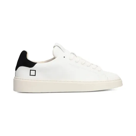 D.A.T.E. Levante met contrasterende hak “White” (M451LVCAWB)