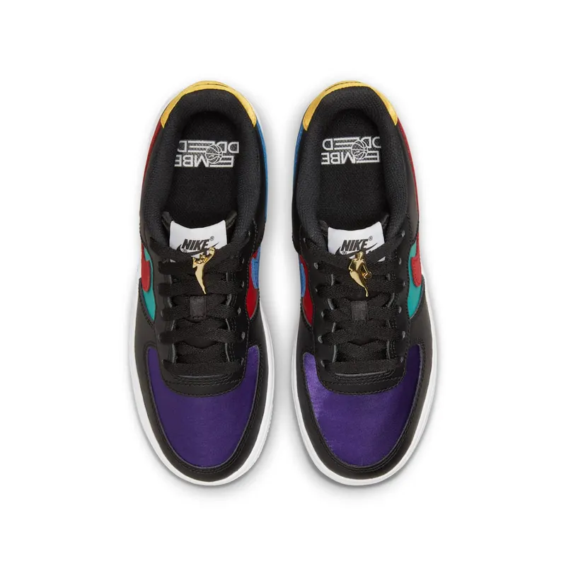 Nike Air Force 1 LV8 EMB Older Kids’ Black (DN4178-001)