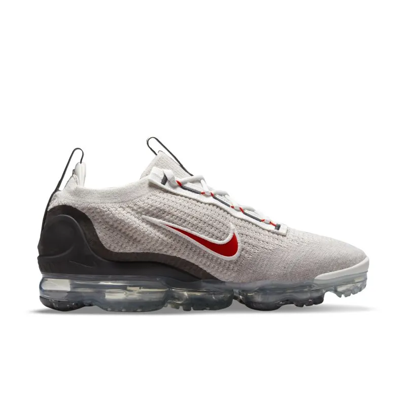 Nike Air VaporMax 2021 FK Light Bone University Red (DH4085-003)