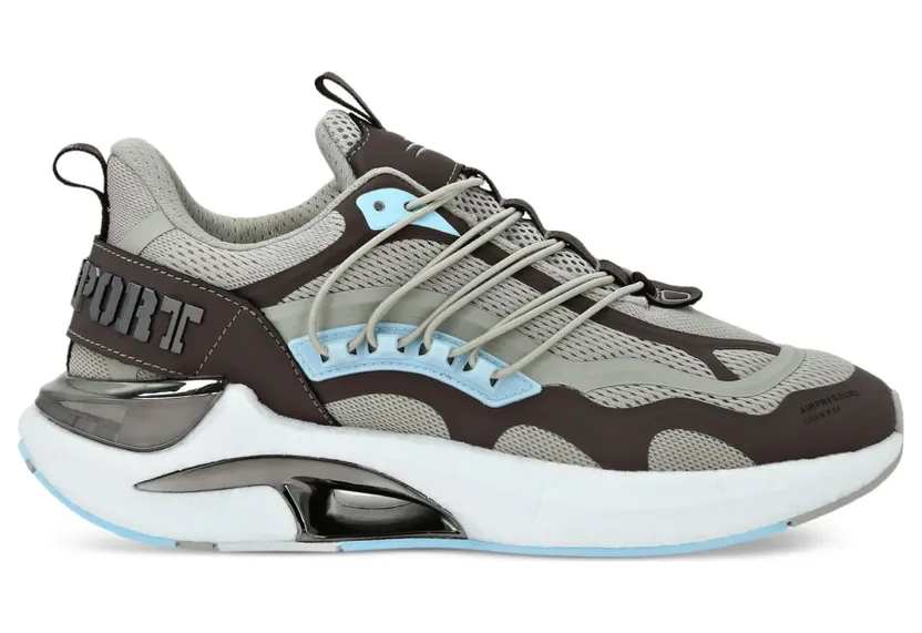 Plein Sport Runner Air Pressure //Gen.X.04 sneakers – Grijs (SAESUSC0736STE003N)