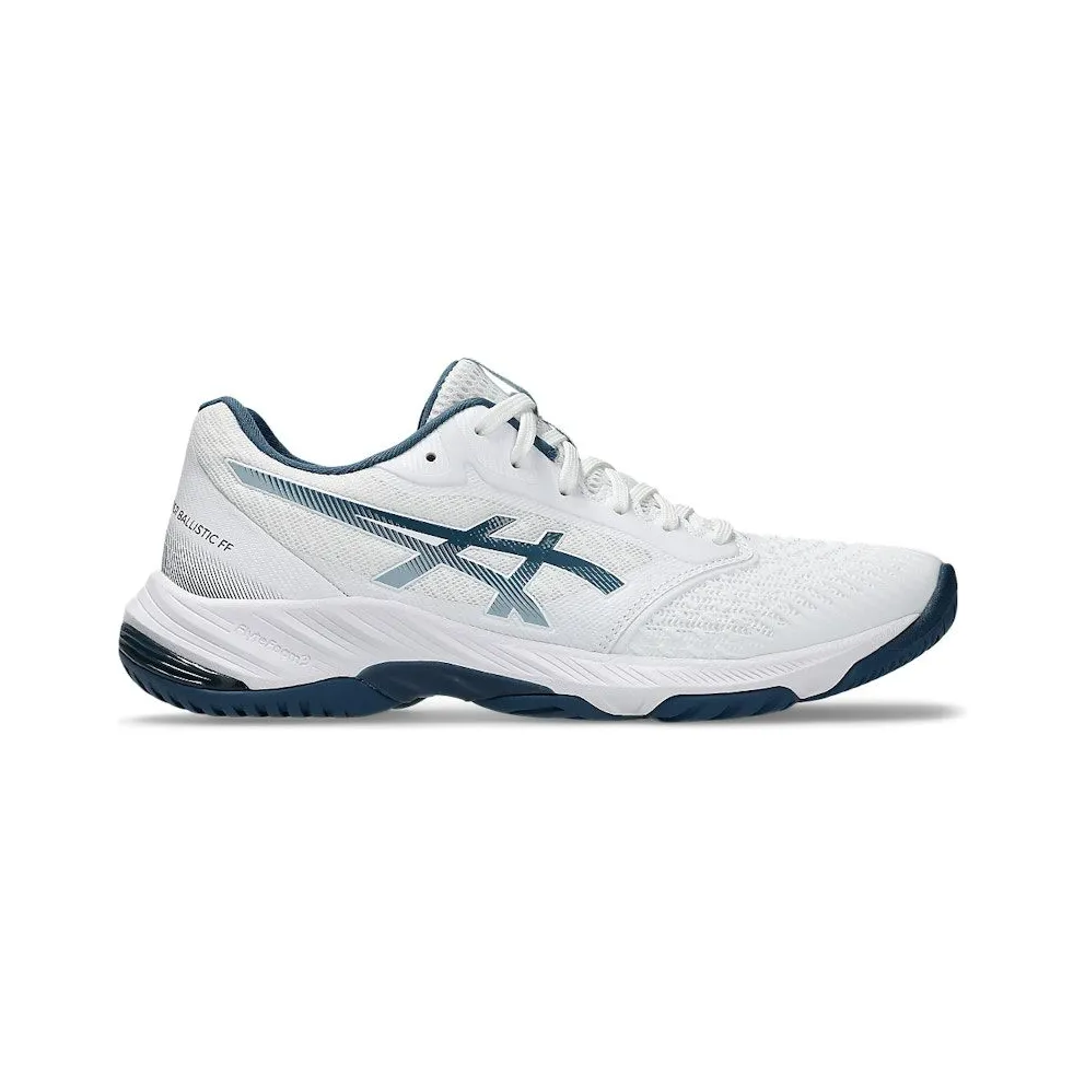 ASICS Netburner Ballistic FF 3 White Vintage Indigo (1051A073-103)