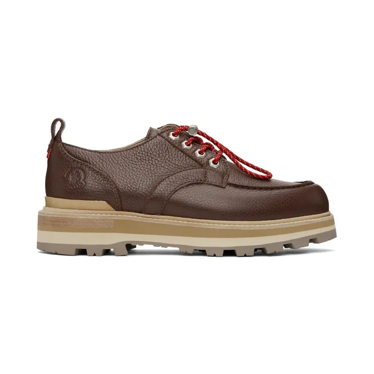 Moncler Peka City Derby Shoes Brown (I2 09A 4I00010 M3673 272)