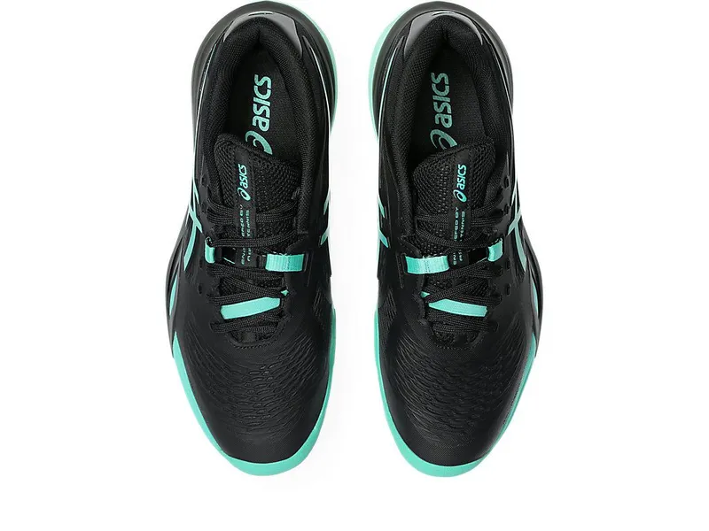 ASICS GEL-RESOLUTION X CLAY “Black / Aurora Green” (1041A485-003)