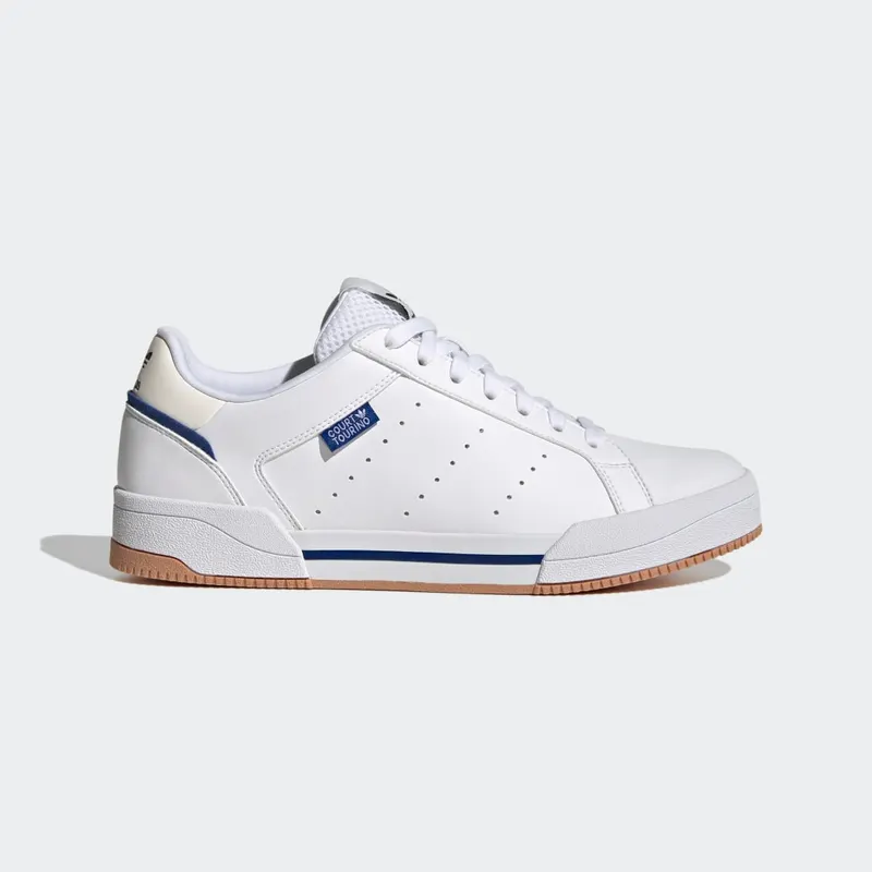 Adidas Court Tourino Cloud White / Cloud White / Collegiate Royal (GX4379)