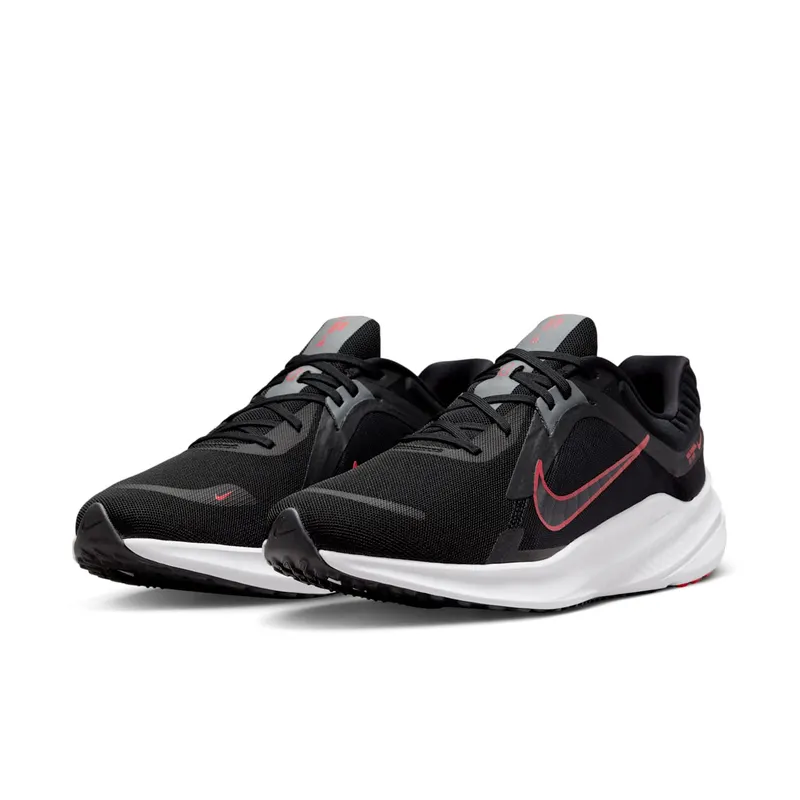 Nike Quest 5 Black Smoke Grey University Red (DD0204-004)