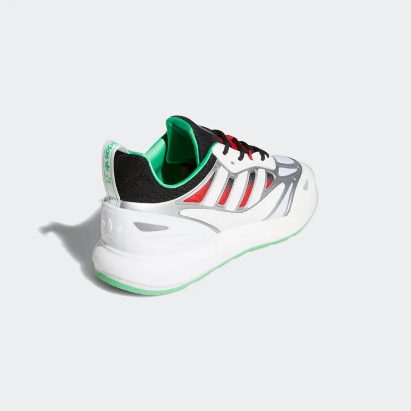 adidas Gamora ZX 2K Boost Silver Metallic / Cloud White / Scarlet (GX1205)