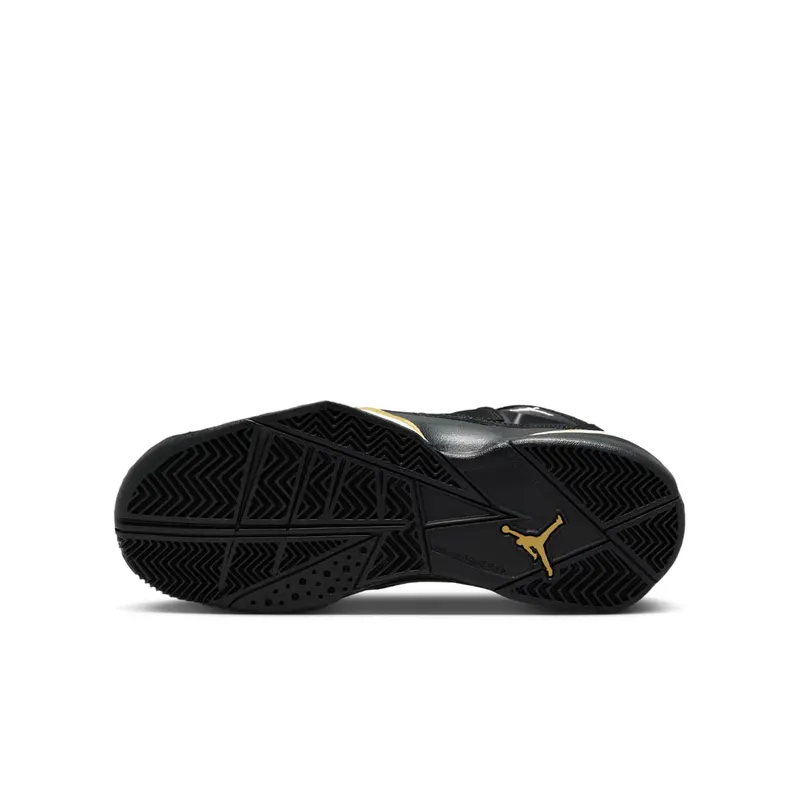 Jordan True Flight Black Metallic Gold White (343795-017)