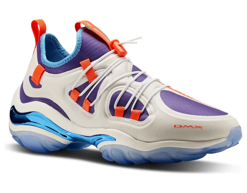 Reebok DMX 2000 Low Swizz Beatz Royal Orchid Chalk/White-Royal Orchid-California Blue (Other Brands Reebok)