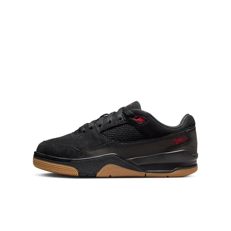 Air Jordan Flight Court GS “Black Gum Medium Brown” (HF3333-001)