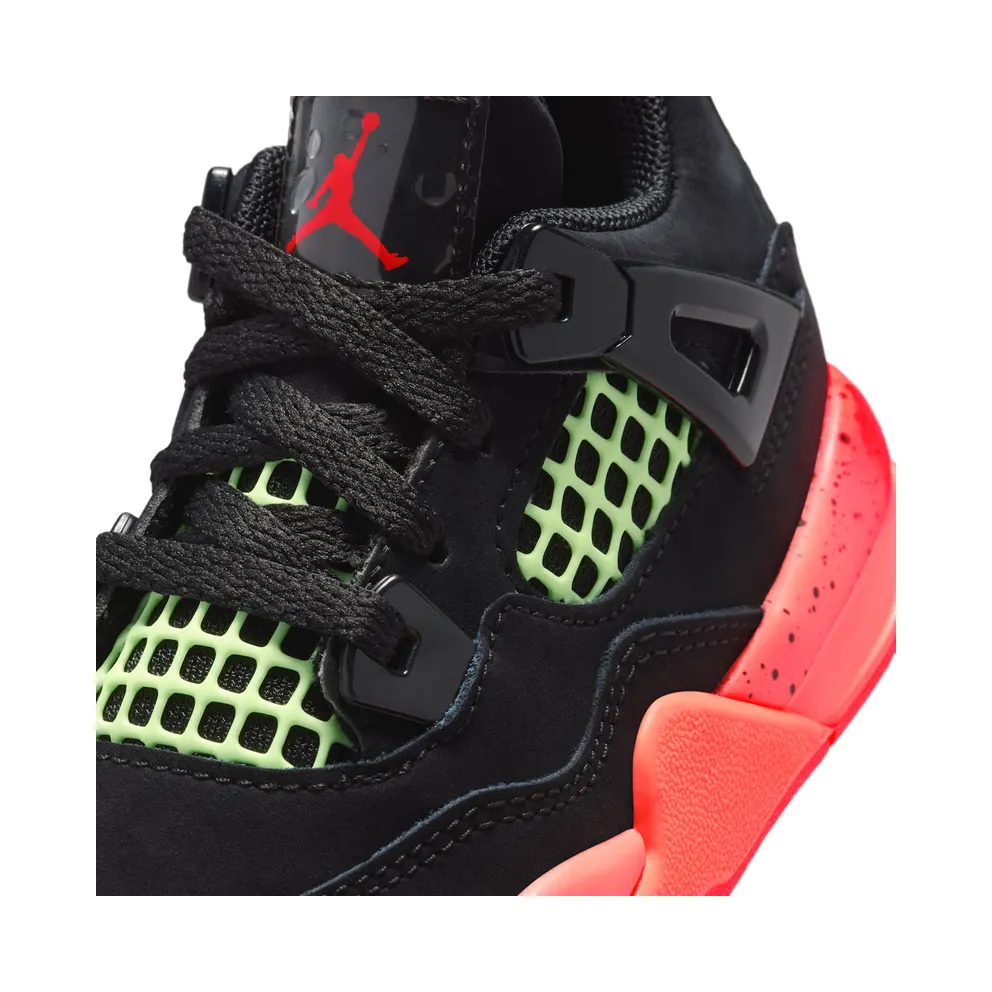 Air Jordan 4 Retro TD “Black Infrared Barely Volt” (II1270-001)