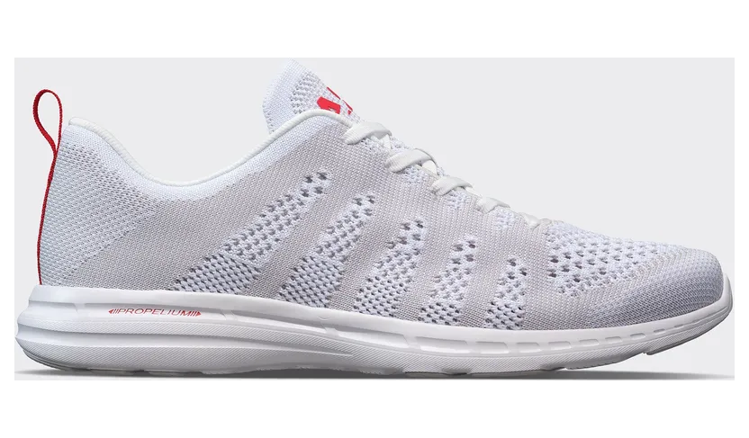 APL TechLoom Pro “White/Harbor Grey/Red” (Heren)
