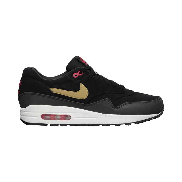 Nike Air Max 1 Gold Hyper Red