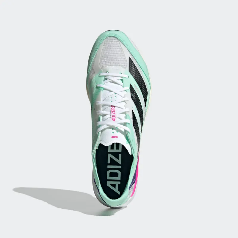 adidas Adizero Adios 7 Cloud White / Core Black / Pulse Mint (GV9059)