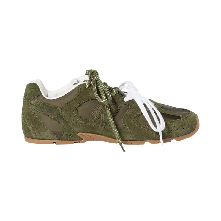 Miu Miu New Balance X Miu Miu 530 Sl Technical Fabric And Suede (5E165E_D7R_F0414_F_BD05)