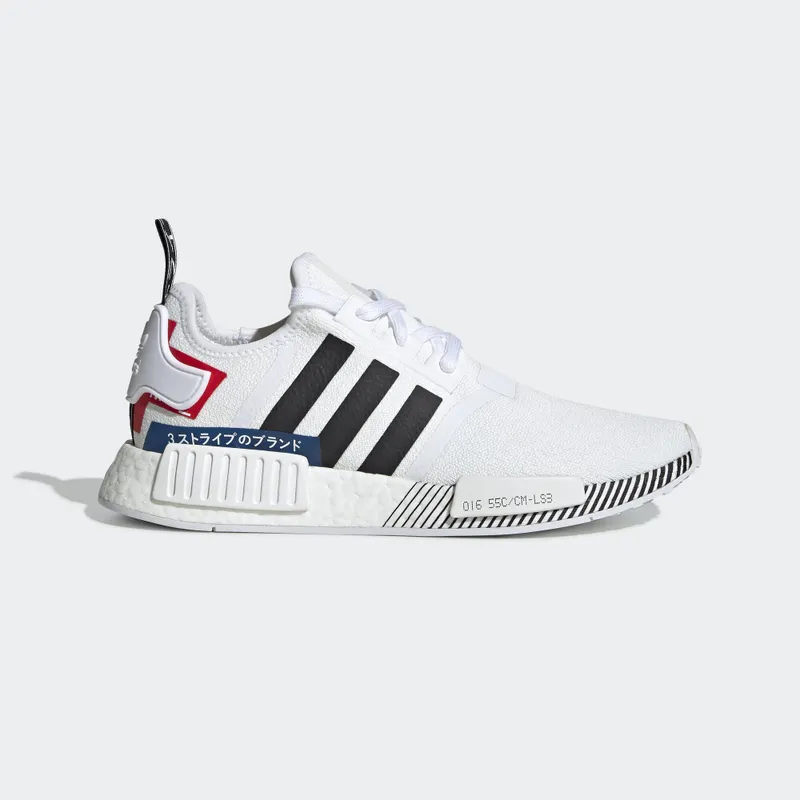 adidas NMD R1 Japan White (2019) Off White/Core Black/Lush Blue (EF0753)