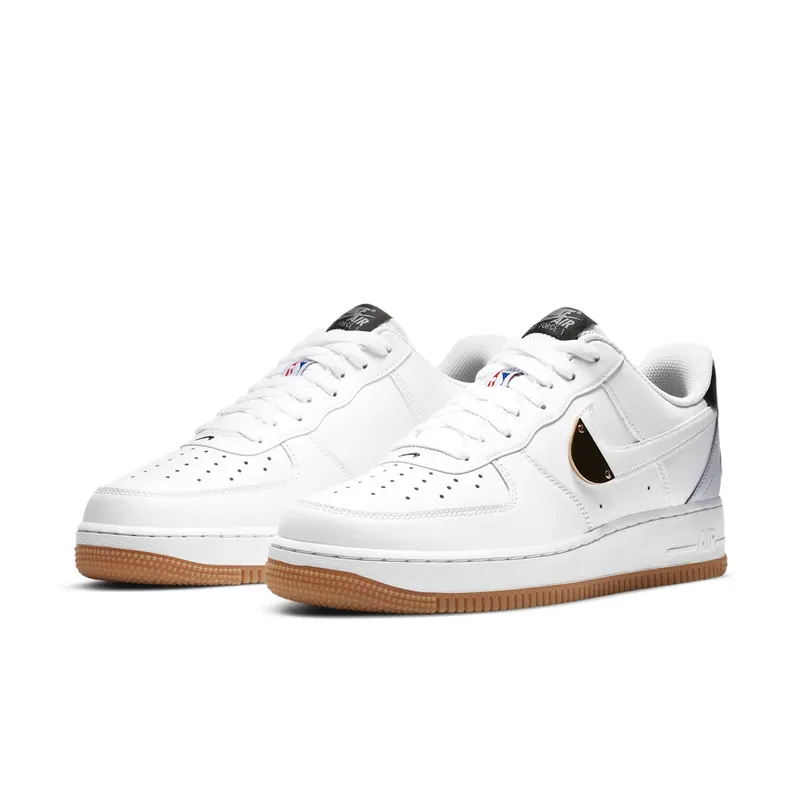 Nike Air Force 1 Low NBA White Grey Gum White/Pure Platinum-Cool Grey-White (CT2298-100)