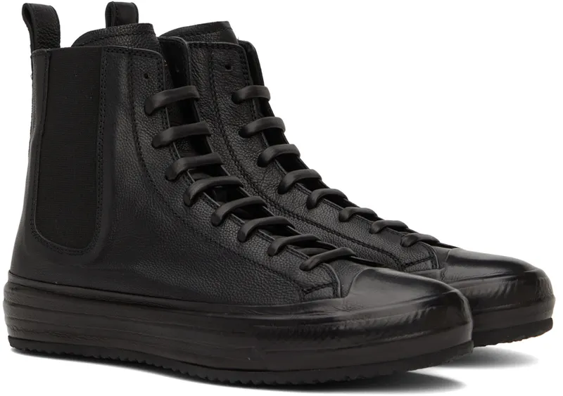 Officine Creative Black Mes 008 High-Top Sneakers (OCUMES0008)