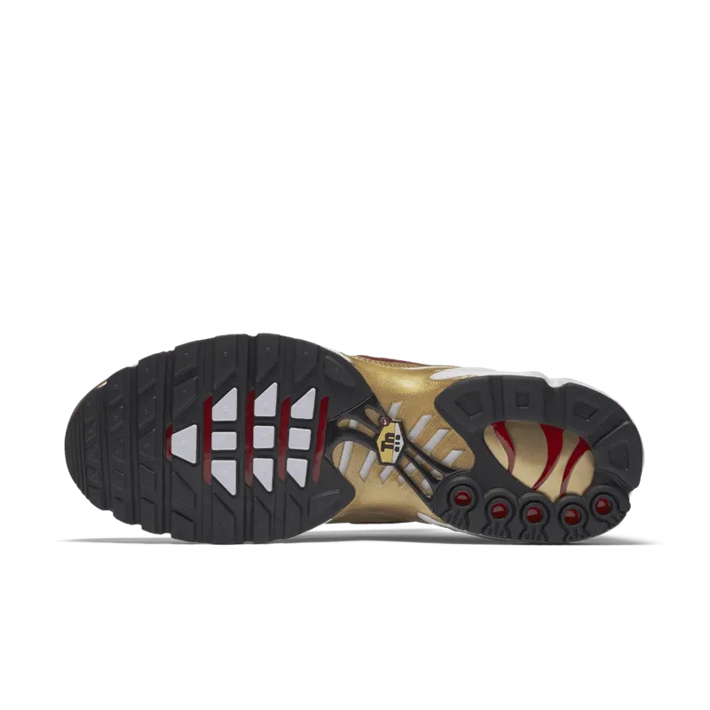 Nike Air Max Plus Metallic Gold Metallic Gold/Metallic Gold-University Red (903827-700)