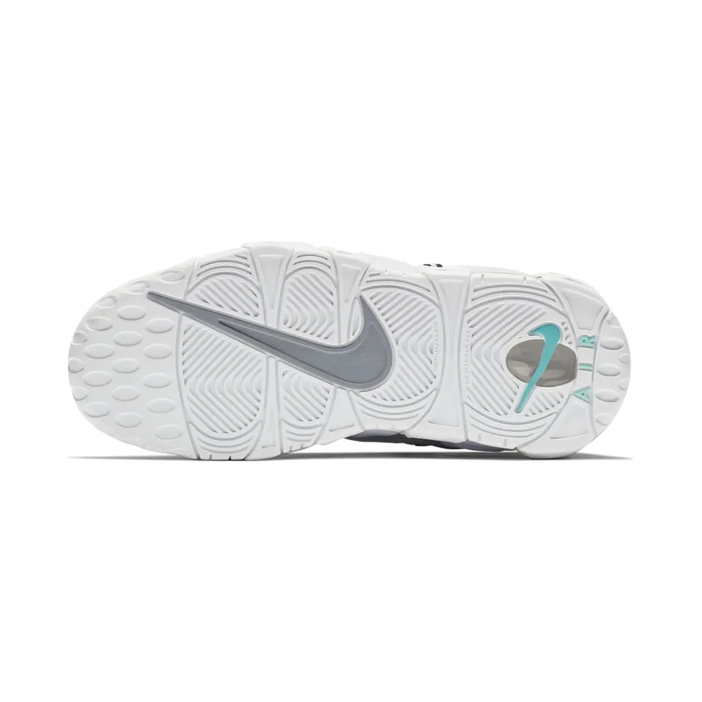 Nike Air More Money Wolf Grey Island Green (GS) Wolf Grey/Island Green-Black (AH5215-002)