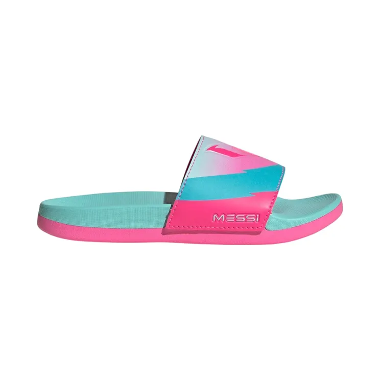 adidas Adilette Comfort Slides Cloud White Core Black Silver Metallic (JR6327)