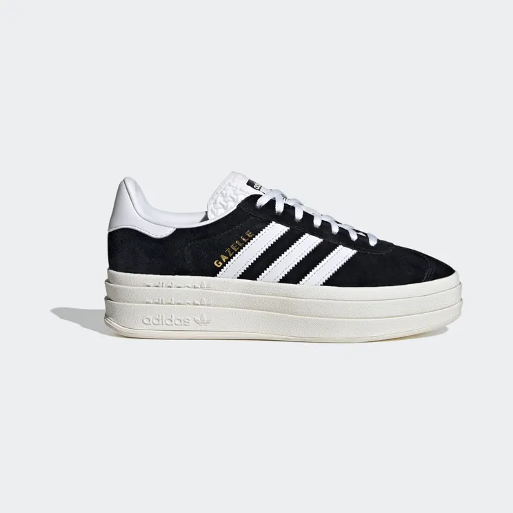 adidas Gazelle Bold “Core Black”: vertrouwd zwart-wit, extra hoogte