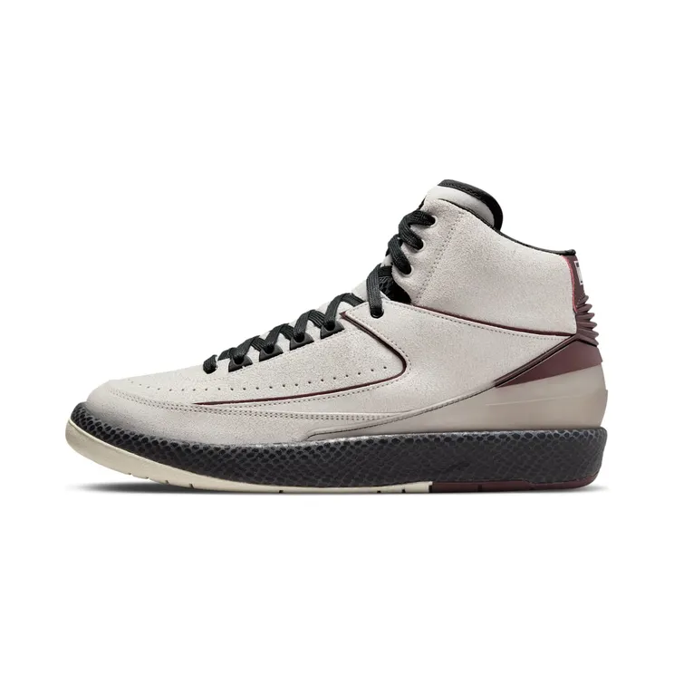 Air Jordan 2 x A Ma Maniere Sail Burgundy (DO7216-100)