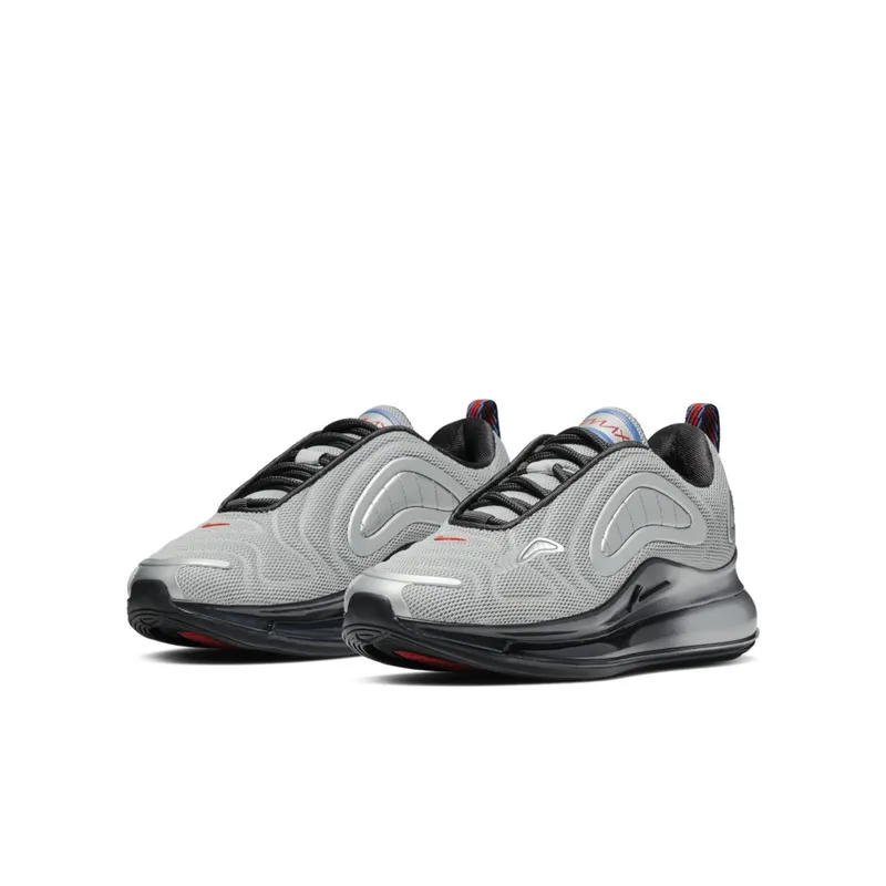 Nike Air Max 720 Metallic Silver (GS) Metallic Silver/Off Noir/Hyper Royal (AQ3196-012)